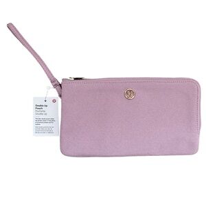 RARE Lululemon Double Up Pouch – Antoinette Pink, NWT